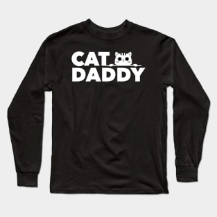 Best Cat Dad Cat Daddy Father's Day Gift Long Sleeve T-Shirt